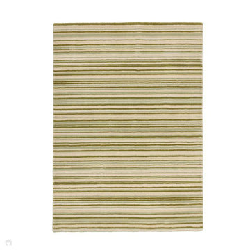 Fine Stripes Green Rug-Origins-Rug Love - The Most Loved Rug Store